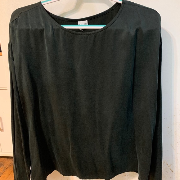 Eileen Fisher Silk Blouse - Picture 1 of 2